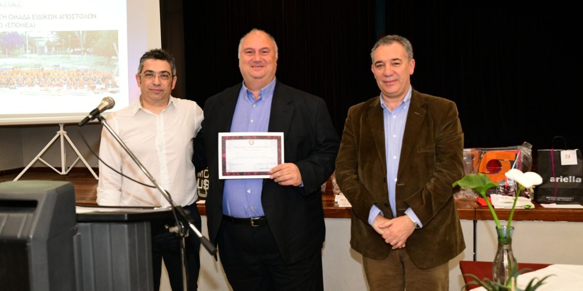 Κοπή πίτας εθελοντών