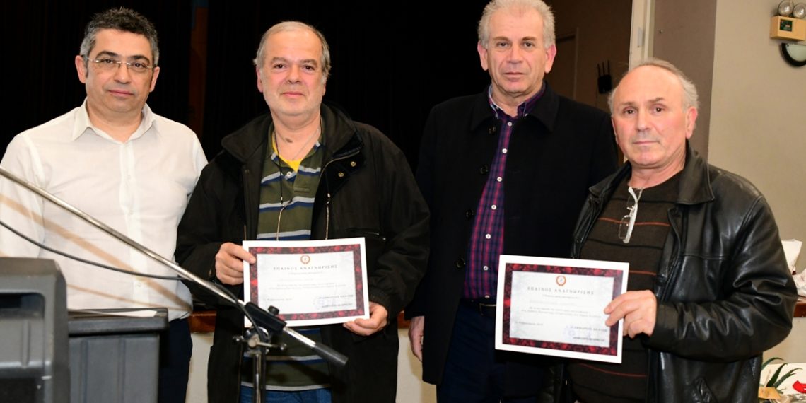 Κοπή πίτας εθελοντών