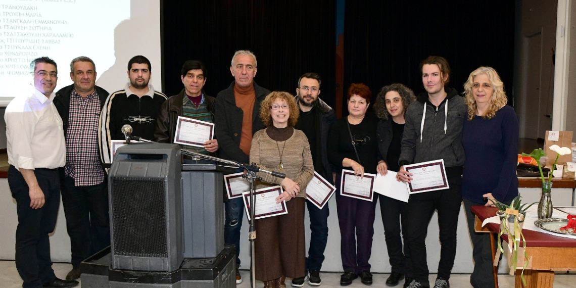 Κοπή πίτας εθελοντών