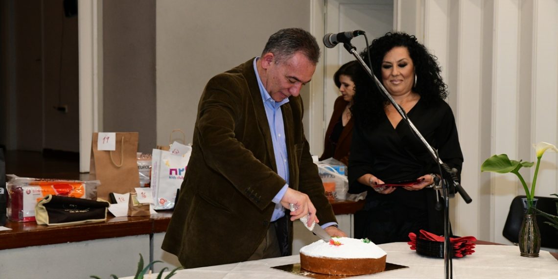 Κοπή πίτας εθελοντών