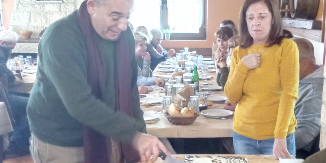 Κοπή πίτας τμήματος αθλητισμού