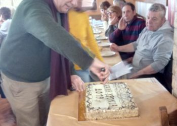 Κοπή πίτας τμήματος αθλητισμού