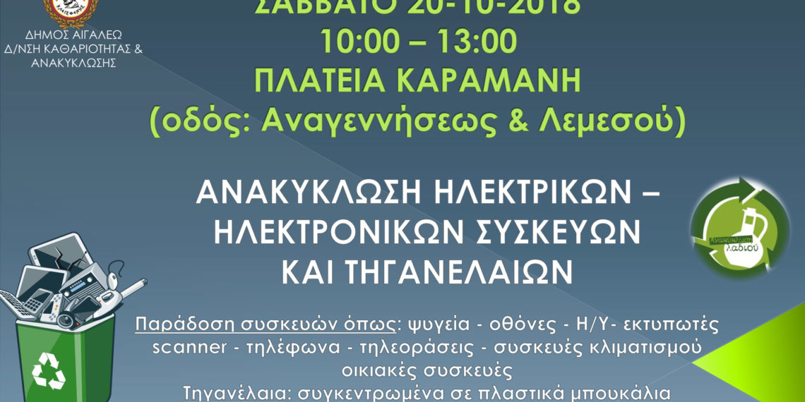 Δράσεις ανακύκλωσης Μαΐου 2019