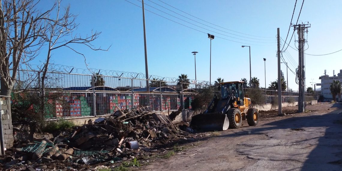 Τέλος στην αυτοσχέδια χωματερή της οδού Σαλαμινίας