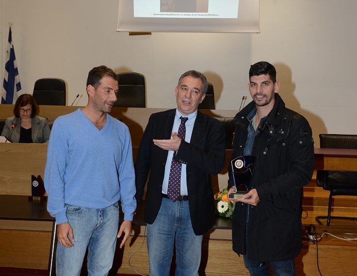Εκδήλωση βράβευσης αθλητών και προπονητών του δήμου μας