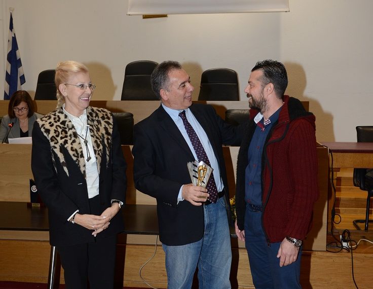 Εκδήλωση βράβευσης αθλητών και προπονητών του δήμου μας