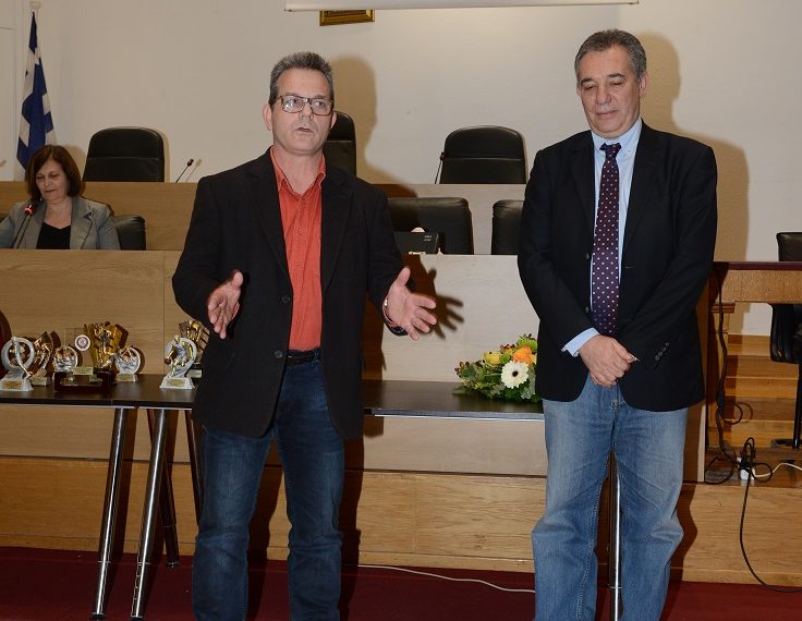 Εκδήλωση βράβευσης αθλητών και προπονητών του δήμου μας