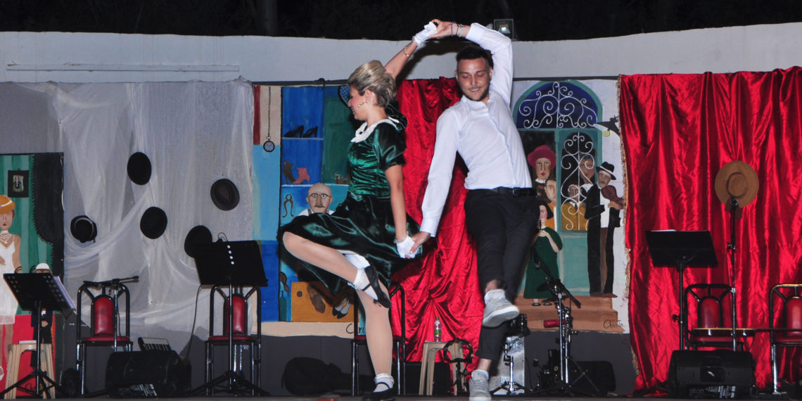 Εκδήλωση του τμήματος μοντέρνων χορών