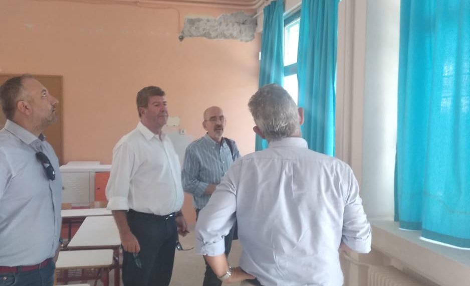 Επιτάχυνση των έργων αποκατάστασης των ζημιών στα σχολεία του Δήμου
