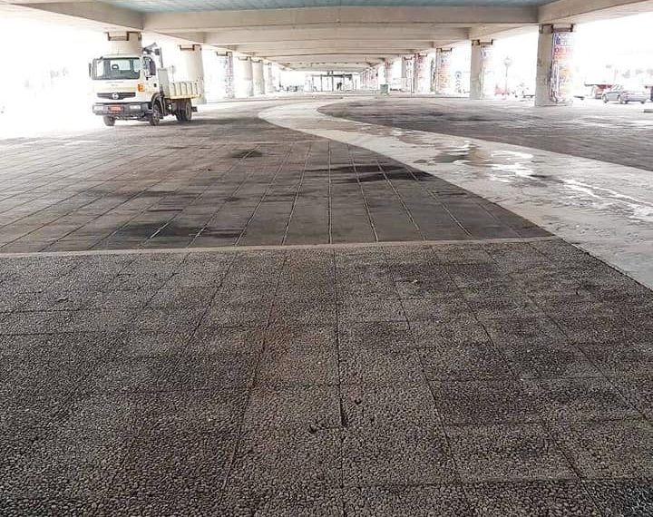 Καθαρισμός κάτω από τη γέφυρα Π. Ραλλη και Κηφισού