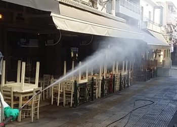 Τακτικές απολυμάνσεις από τον δήμο Αιγάλεω στους δημόσιους χώρους
