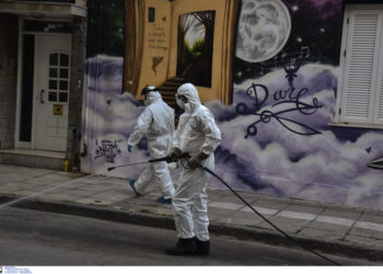 Οι απολυμάνσεις δεν σταματούν στο Αιγάλεω