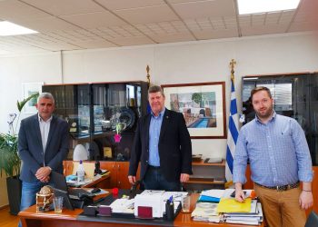 Συνάντηση Δημάρχου με τον Πρόεδρο Ένωσης Εστιατόρων και Συναφών Επαγγελμάτων Αττικής