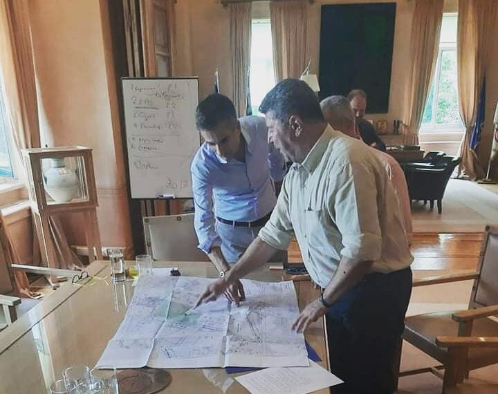 Συνάντηση συνεργασίας Δημάρχων Αιγάλεω κ. Γ. Γκίκα & Αθηναίων κ. Κ. Μπακογιάννη