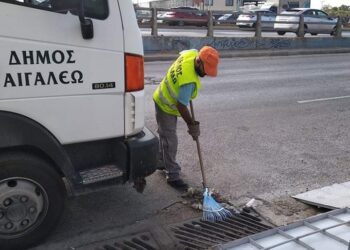 Καθαρισμός φρεατίων, σχαρών υδροσυλλογής και αγωγών ομβρίων υδάτων