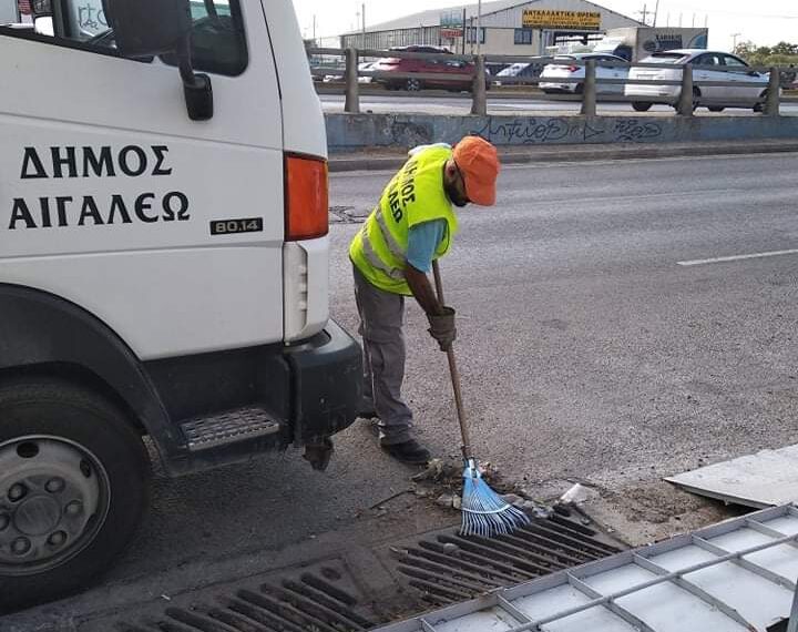 Καθαρισμός φρεατίων, σχαρών υδροσυλλογής και αγωγών ομβρίων υδάτων
