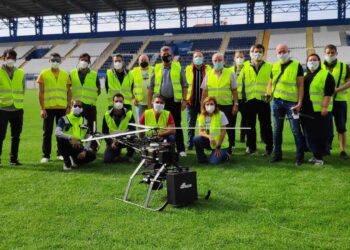 Τεχνικές δοκιμές 5G με drones στο Δημοτικό Γήπεδο Αιγάλεω