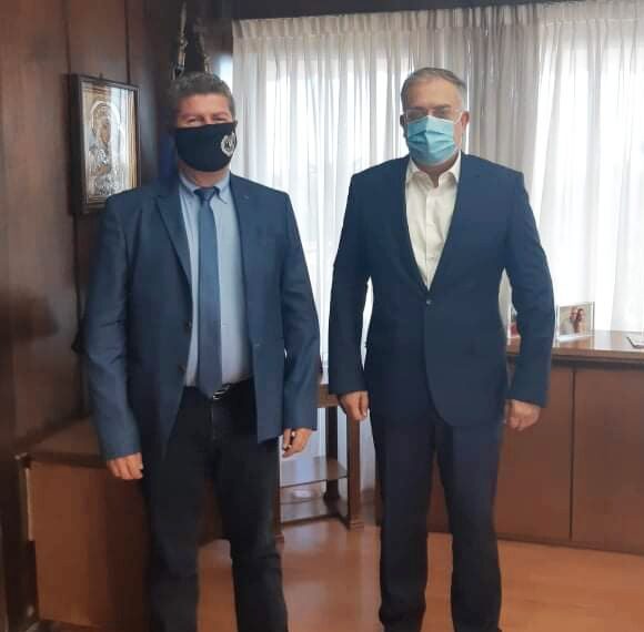 Συνάντηση Δημάρχου Αιγάλεω με τον Υπουργό Εσωτερικών