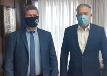 Συνάντηση Δημάρχου Αιγάλεω με τον Υπουργό Εσωτερικών