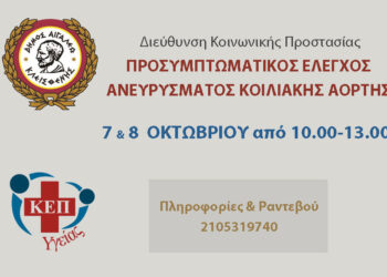 Προσυμπτωματικός έλεγχος ανευρύσματος κοιλιακής αορτής