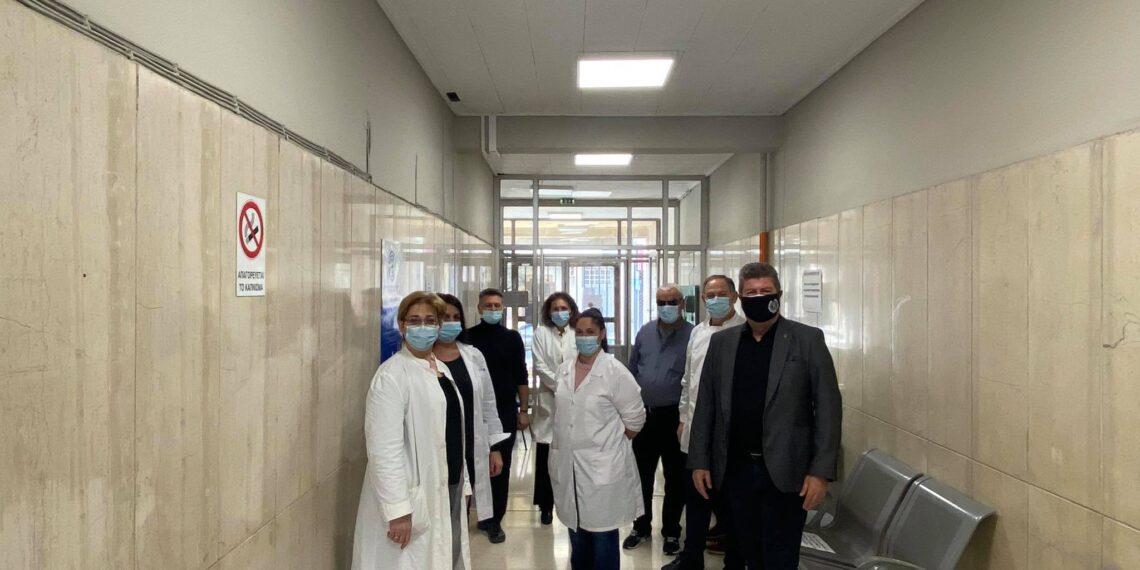 Επίσκεψη Δημάρχου Αιγάλεω Γιάννη Γκίκα στα Εμβολιαστικά Κέντρα κατά Covid-19