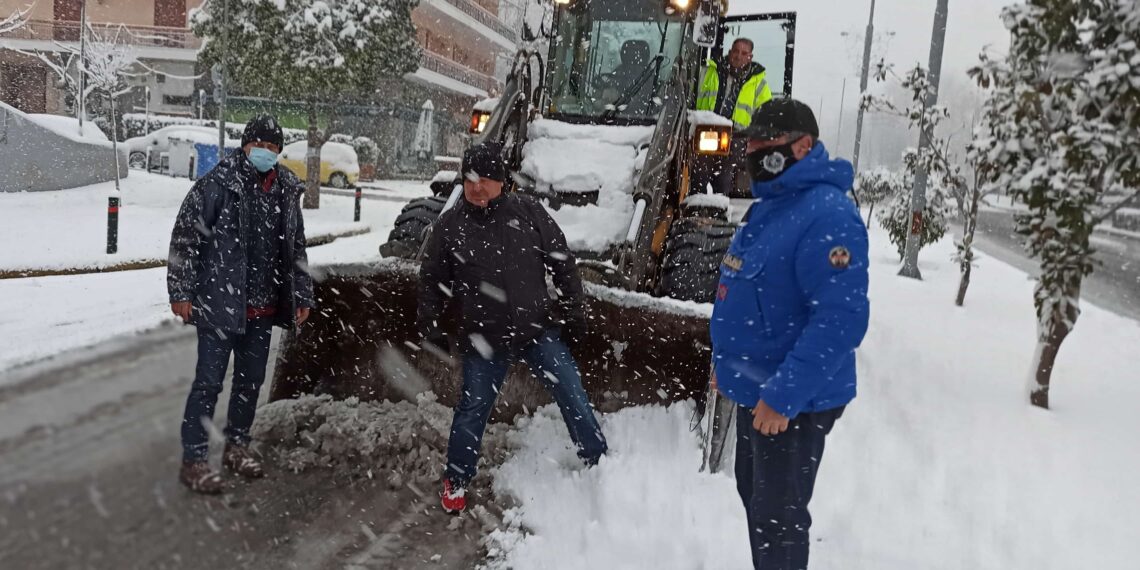 Επί ποδός ο Δήμος Αιγάλεω για την αντιμετώπιση του χιονιά “Μήδεια”