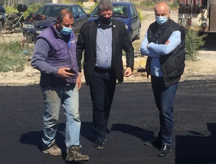 Αυτοψίες και επίβλεψη έργων από τον Δήμαρχο Αιγάλεω