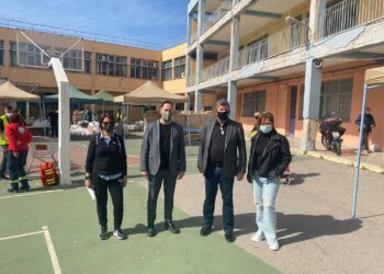 Διανομή τροφίμων για τους δικαιούχους του προγράμματος ΤΕΒΑ