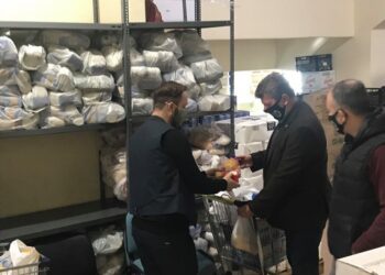 Πασχαλινή Διανομή τροφίμων του Κοινωνικού Παντοπωλείου Δήμου Αιγάλεω