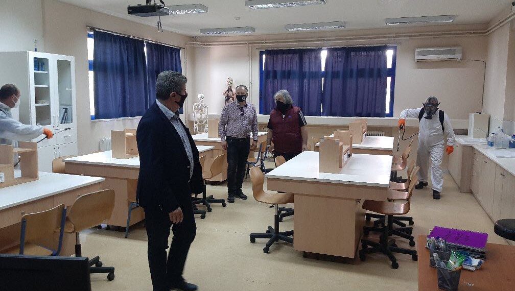 Συνεχίζονται οι απολυμάνσεις σχολικών κτηρίων του Δήμου Αιγάλεω