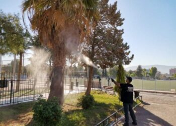 Εργασίες απολύμανσης και απεντόμωσης στο Δ.Α.Κ Αιγάλεω «ΕΥΑ ΧΡΙΣΤΟΔΟΥΛΟΥ»