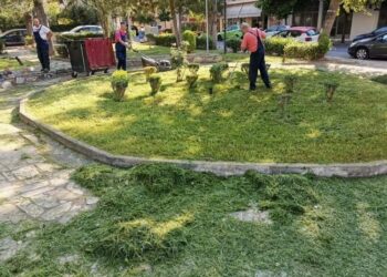 Παρεμβάσεις συντήρησης, καλλωπισμού και εξωραϊσμού στην πόλη