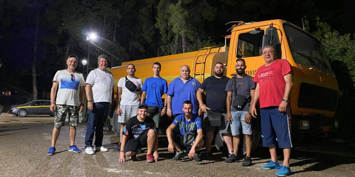 Περιπολίες πυρασφάλειας στο Δημοτικό Άλσος Αιγάλεω (Μπαρουτάδικο)