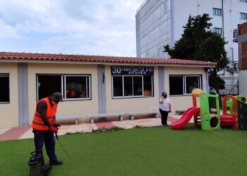 ΚΑΘΑΡΙΣΜΟΙ ΚΑΙ ΑΠΟΛΥΜΑΝΣΕΙΣ ΣΕ ΟΛΑ ΤΑ ΣΧΟΛΕΙΑ ΤΟΥ ΔΗΜΟΥ ΑΙΓΑΛΕΩ