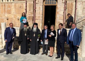 Εγκαινιάστηκε η έκθεση «Φιλελληνισμός και Ελληνική Επανάσταση -Η Μονή Δαφνίου μέσα από τους Περιηγητές»