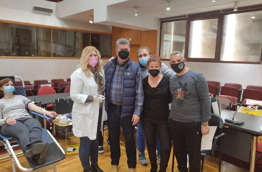 Ολοκληρώθηκε το πρώτο Διήμερο Εθελοντικής Αιμοδοσίας για το 2022 στο δημαρχείο Αιγάλεω