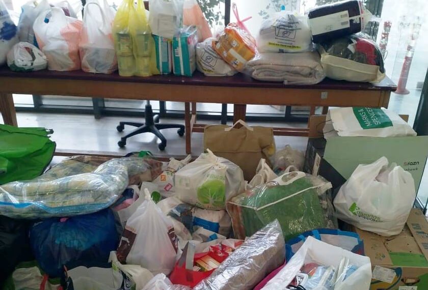 Συγκινητική η ανταπόκριση των πολιτών στο κάλεσμα για βοήθεια στον ουκρανικό λαό