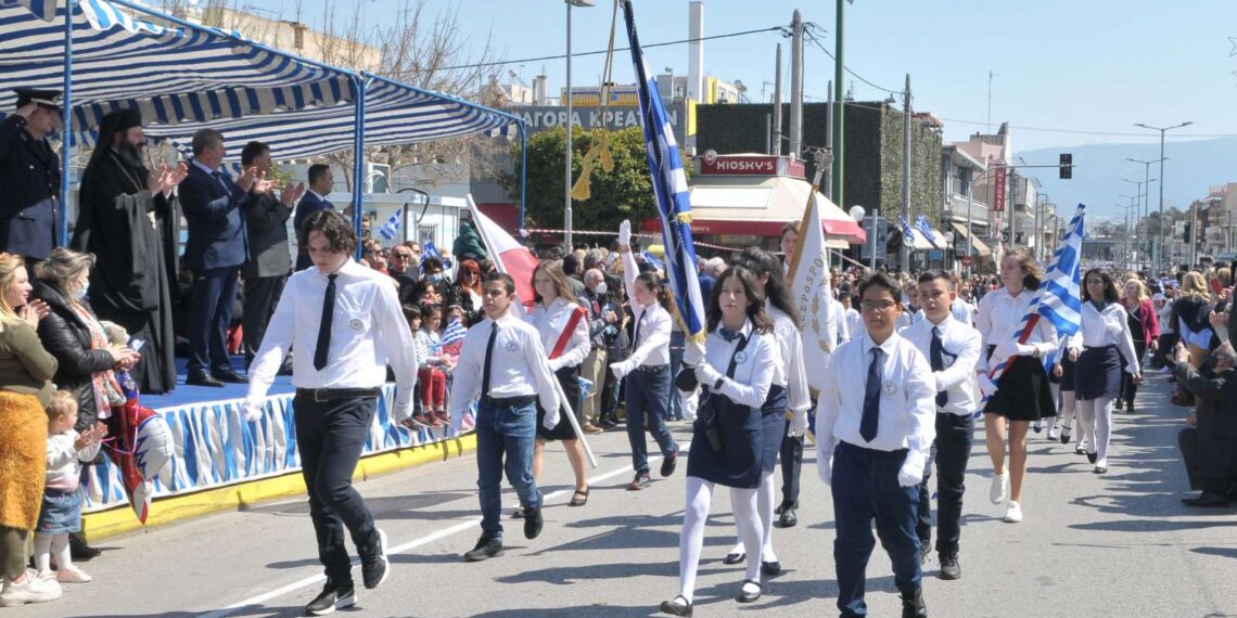 Ο εορτασμός της 25ης Μαρτίου στον Δήμο Αιγάλεω