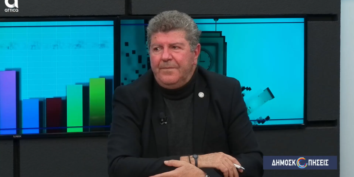 Ο Δήμαρχος Αιγάλεω, Γιάννης Γκίκας, στο Attica Tv στην εκπομπή «Δημοσκοπήσεις»