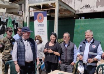 Άσκηση πεδίου στο όρος Αιγάλεω για την αντιμετώπιση των κινδύνων λόγω δασικών πυρκαγιών