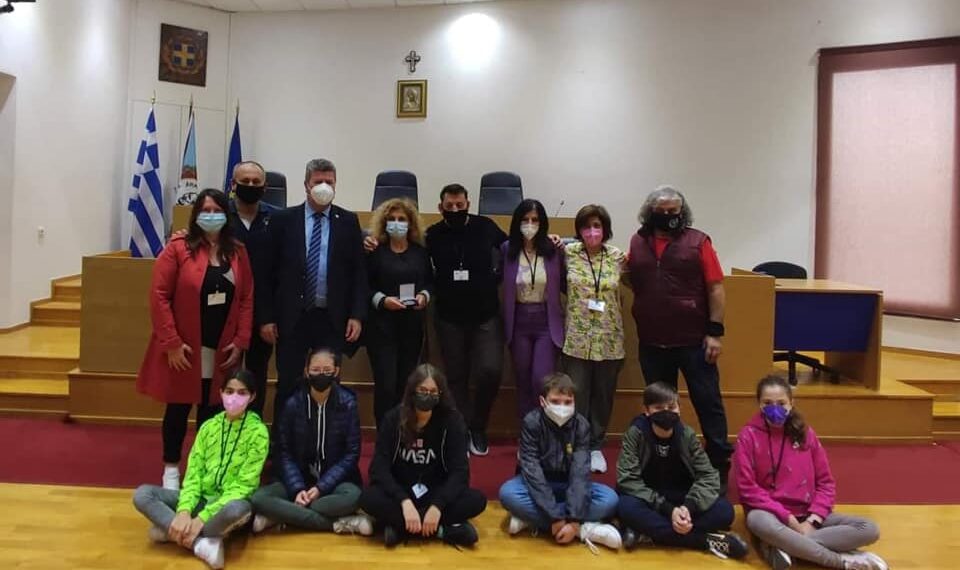 Επίσκεψη στο Δημαρχείο Αιγάλεω μαθητών και εκπαιδευτικών που συμμετέχουν στο ευρωπαϊκό πρόγραμμα «CLIL CONNECTION Erasmus+»