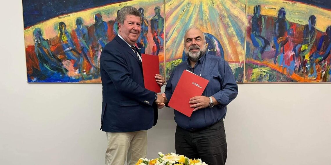 Υπογραφή Μνημονίου Συνεργασίας Δήμου Αιγάλεω και Ευρωπαϊκού Πανεπιστημίου Κύπρου