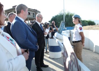 Αντιπροσωπεία του Δήμου Αιγάλεω με επικεφαλής τον Δήμαρχο Γιάννη Γκίκα στις αντικατοχικές εκδηλώσεις του Δήμου Κυθρέας στην Κύπρο