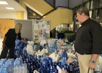 Μεγάλη η ανταπόκριση των πολιτών στο κάλεσμα συγκέντρωσης αγαθών πρώτης ανάγκης για τους πλημμυροπαθείς της Θεσσαλίας