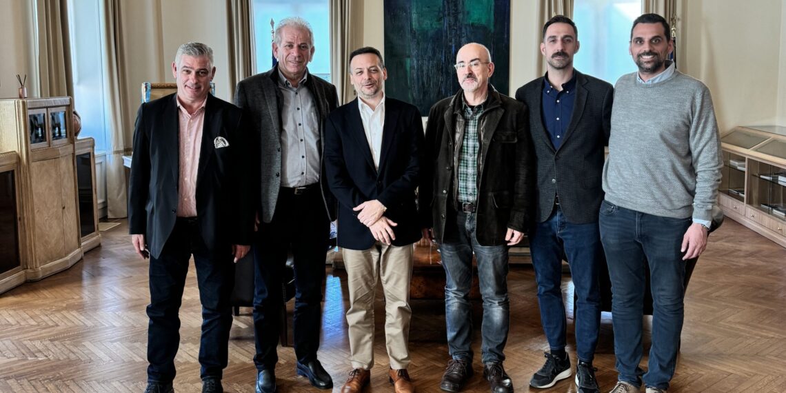 Συνάντηση Δημάρχου Αθήνας κ. Χάρη Δούκα και Αιγάλεω κ. Λάμπρου Σκλαβούνου