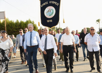Ο Δήμος Αιγάλεω συμμετείχε στις αντικατοχικές εκδηλώσεις του Δήμου Κυθρέας στην Κύπρο