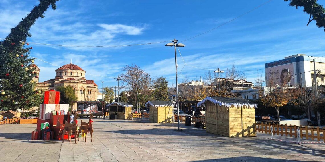 Ξεκινά το «Χριστουγεννιάτικο Χωριό» στην Πλατεία Ελευθερίου Βενιζέλου!