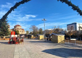 Ξεκινά το «Χριστουγεννιάτικο Χωριό» στην Πλατεία Ελευθερίου Βενιζέλου!