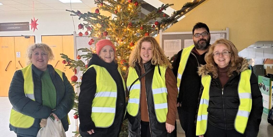 Επίσκεψη Αλληλεγγύης στους Άστεγους της Πόλης από τον Δήμο Αιγάλεω