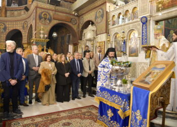Με επισημότητα και σεβασμό τιμήθηκε ο εορτασμός των Θεοφανείων στον Δήμο Αιγάλεω